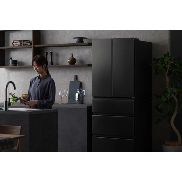 アイリスオーヤマ 冷凍冷蔵庫 428L IRSN-FX43A-H ノーブルグレー 1台