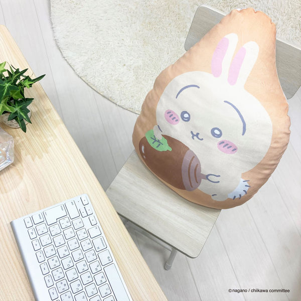 MORIPiLO うさぎ クッション(ふわふわダイカットクッション