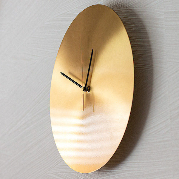TIC ミンゴ 掛け時計 ウォールクロック ゴールド ブラス TC-1601-BS 1