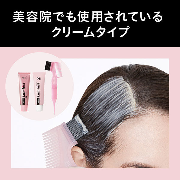 楽天市場】【特売】 花王 ブローネ ルミエスト ヘアカラー 0P