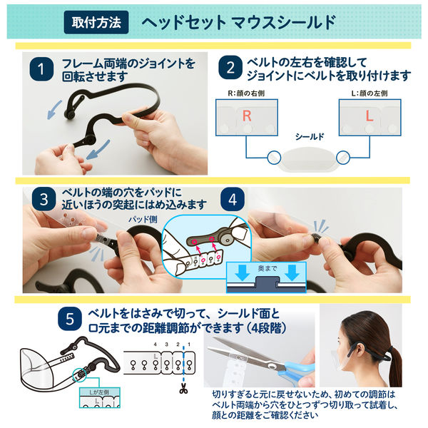 【新品・未使用】まとめ売り　フェイスシールド 240枚 31oZD2upu3L.jpg