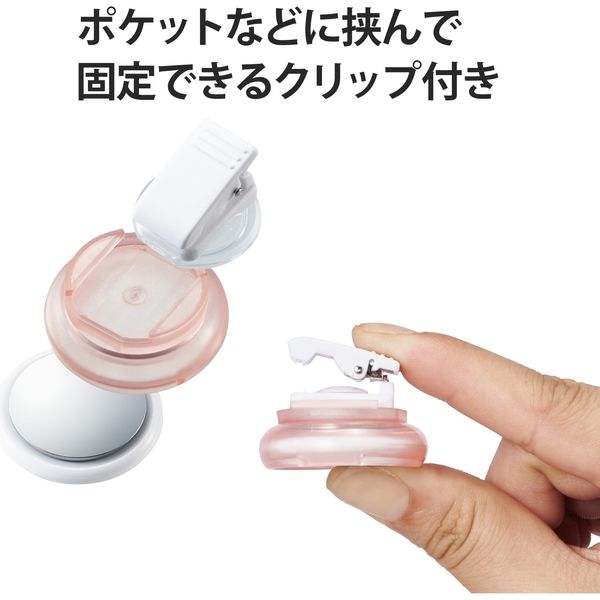 AirTag用 ケース カバー TPU ピンクリップ バッジタイプ ピンク AirTag用 ケース カバー TPU ピンクリップ バッジタイプ ピンク