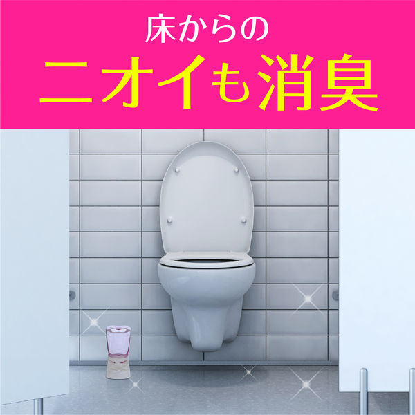 トイレのスッキーリ！ エアリーホワイトフローラルの香り 400ml 1個