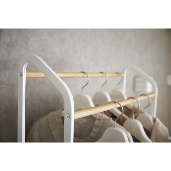 山崎実業 tower（タワー） ハンガーラック キャスター付き 幅670×奥行