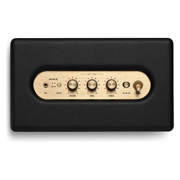 Marshall ワイヤレスBluetoothスピーカー ブラック Acton III Bluetooth Black １台（直送品）