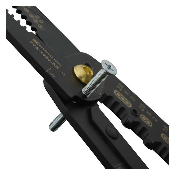 FVA-1630-BG 電工VAストリッパ 黒金 1本 フジ矢(直送品) FVA-1630-BG 電工VAストリッパ 黒金 1本 フジ矢(直送品)