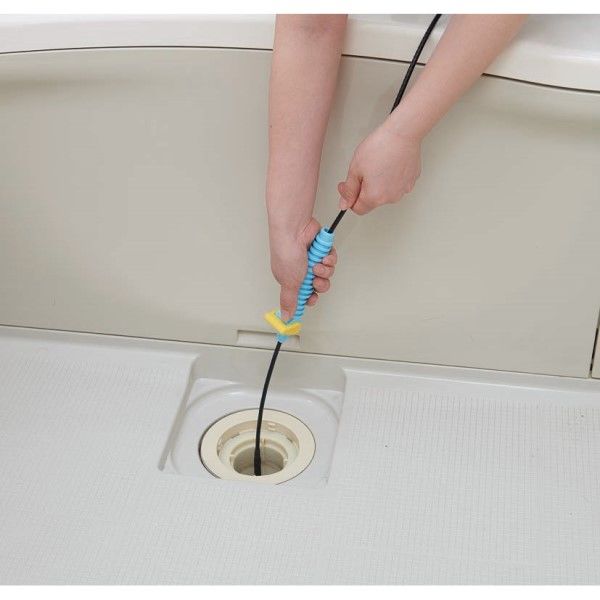 排水管つまりスッキリ パイプ職人 ロングタイプ 3m 洗面所・お風呂・シンク 排水管の汚れ取り 1個 コジット - アスクル