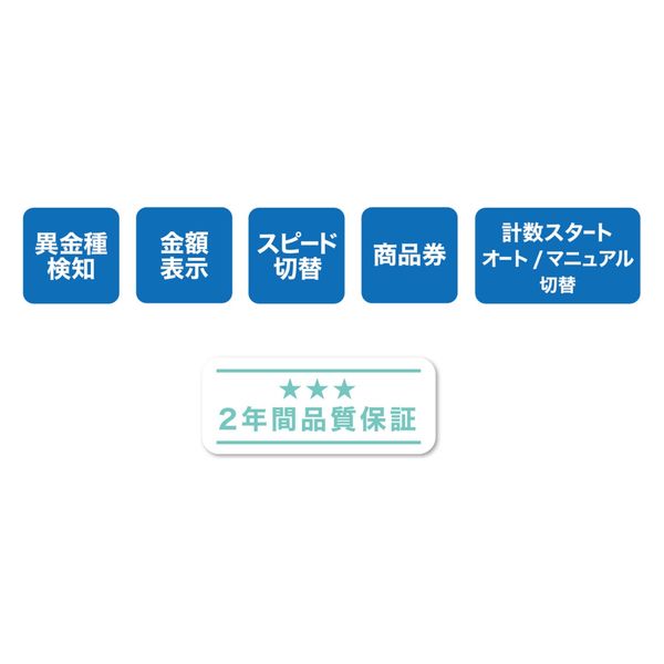 ダイト 混合金種紙幣計数機 DN-900 1台(直送品) - アスクル ダイト 混合金種紙幣計数機 DN-900 1台(直送品) - アスクル