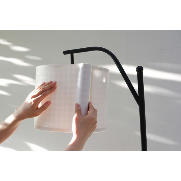 mt casa shade 白ギンガムチェック MTCS2302 1本 カモ井加工紙