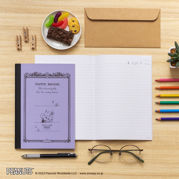 SNOOPY スヌーピー ノート 1990年代 廃番商品 SNOOPY COMIC ALL COLOR 90's」チャールズ・M・シュルツ [角川