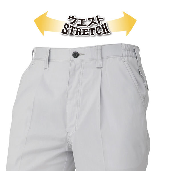 アンドレスケッティ A-4076 ワンタックカーゴパンツ（脇シャーリング