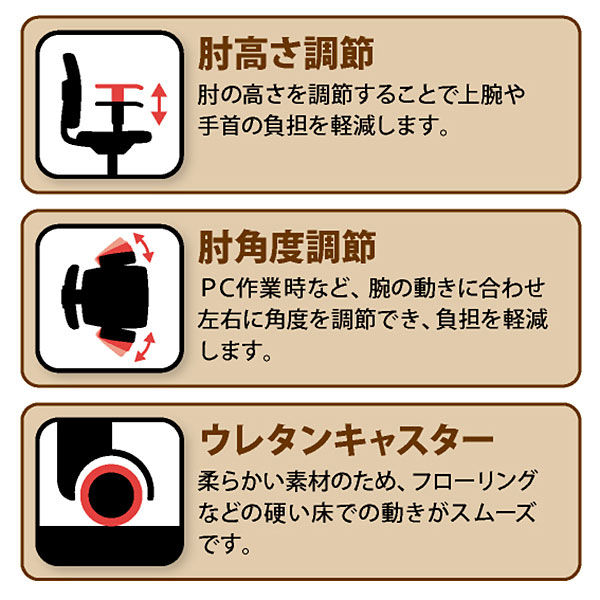 EHP2-LAM-BF-BK（エルゴヒューマンプロロータイプ）ナイロン繊維エラストマー樹脂