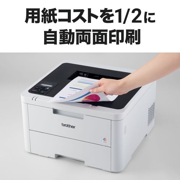 ブラザー A4カラーレーザープリンター 無線・有線LAN HL-L3240CDW 1台 