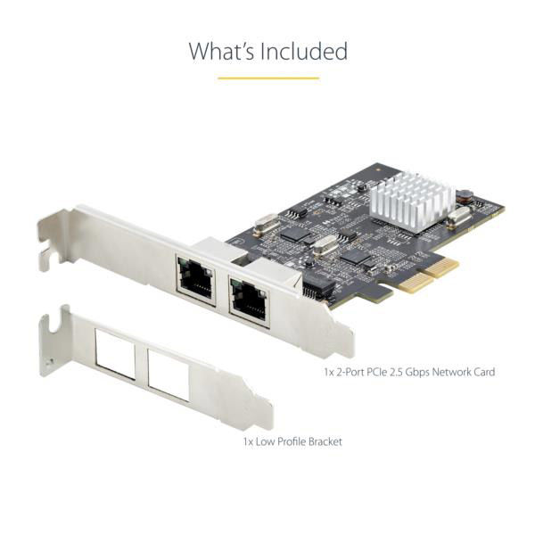 LANカード PCIe x2 2ポート マルチギガビット PR22GI-NETWORK-CARD 