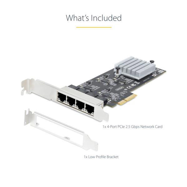 LANカード PCIe x4 4ポート マルチギガビット PR42GI-NETWORK