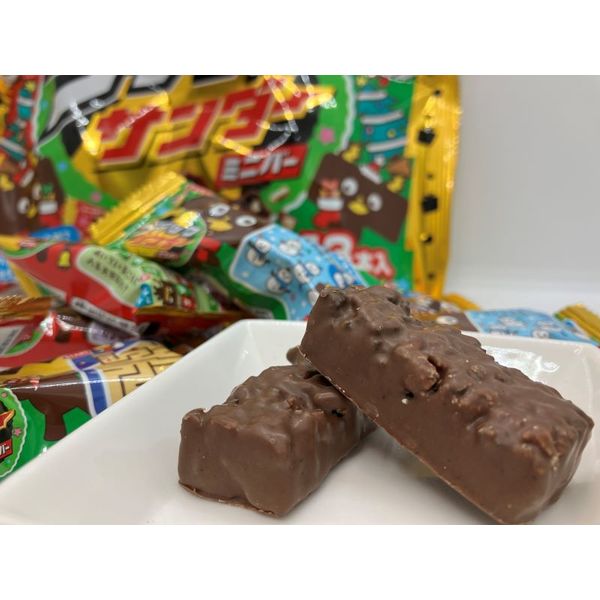チョコレート 500g×6袋 ブラックサンダーミニバークリスマス 158g 6袋 有楽製菓