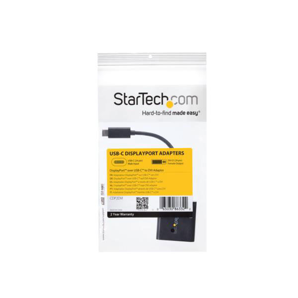 Startech.com USB type-C - DVI変換アダプタ USB-C ポート搭