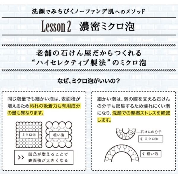 ノーファンデソープ 80g ペリカン石鹸 - アスクル