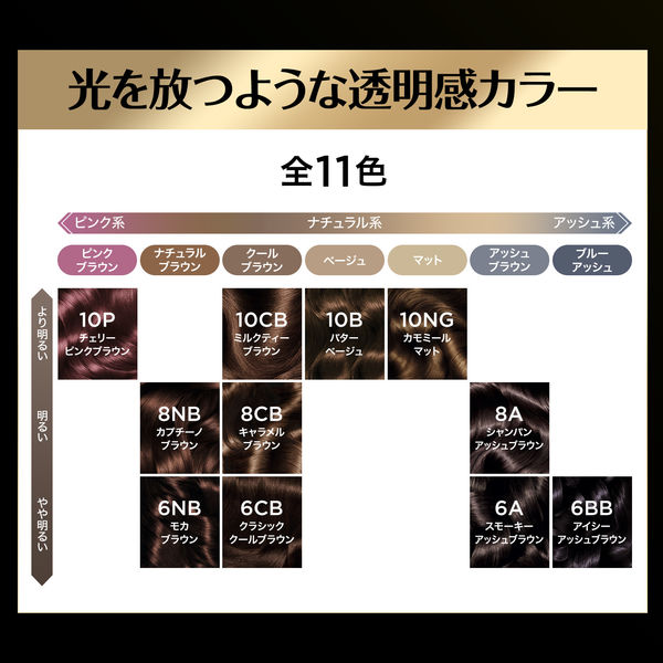 ロレアル パリ オレオリュクス 8NB カプチーノブラウン ヘア
