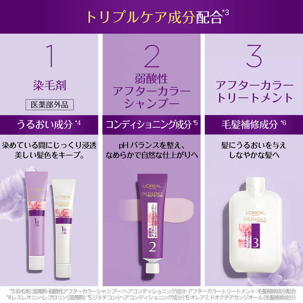 ロレアル パリ エクセランス R クリームタイプ 5NB 自然な栗色