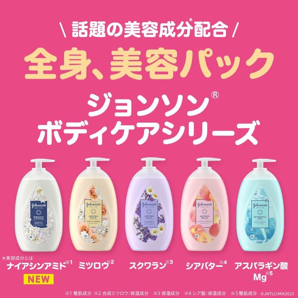 ジョンソンボディケア ラスティングモイスチャーアロマミルク 500ml - アスクル