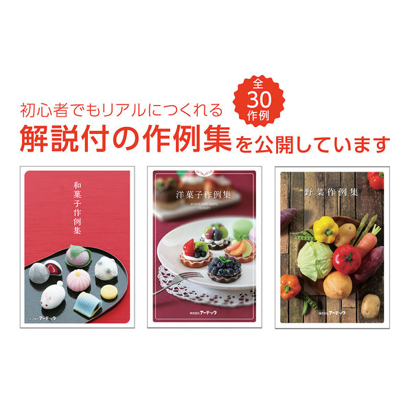 アーテック 樹脂粘土セレネでつくるフェイクフードベーシック アーテック 樹脂粘土セレネでつくるフェイクフードベーシック