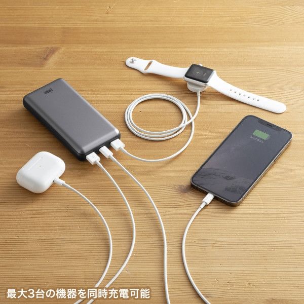 サンワサプライ モバイルバッテリー(20000mAh・PD20W) BTL-RDC29 サンワサプライ モバイルバッテリー(20000mAh・PD20W) BTL-RDC29