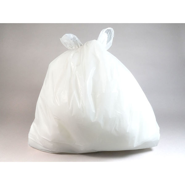 ゴミ袋 業務用ポリ袋 nocoo 白半透明 低密度 90L 厚さ:0.045mm（100枚