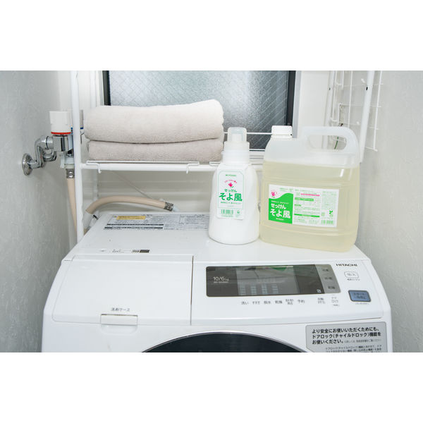 液体せっけん そよ風 業務用 4L 1個 液体 衣料用洗剤 ミヨシ石鹸