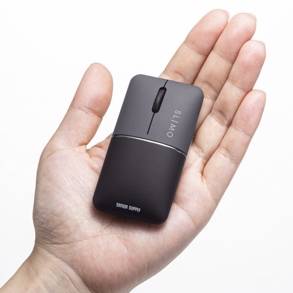 ワイヤレスマウス 無線 USB-A接続 超小型 静音 充電式 持ち運び特化