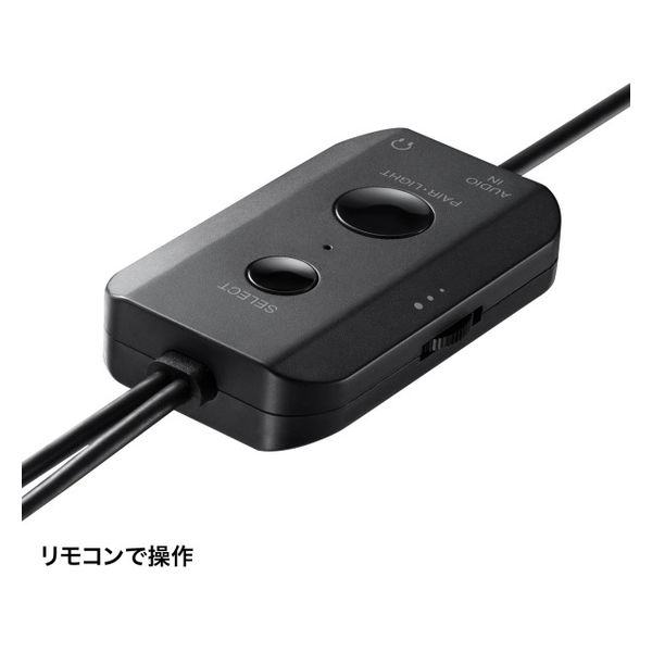 サンワサプライ 3WAY PCスピーカー（Bluetooth/USB/3.5mm接続対応） MM-SPBT6BK 1個 - アスクル