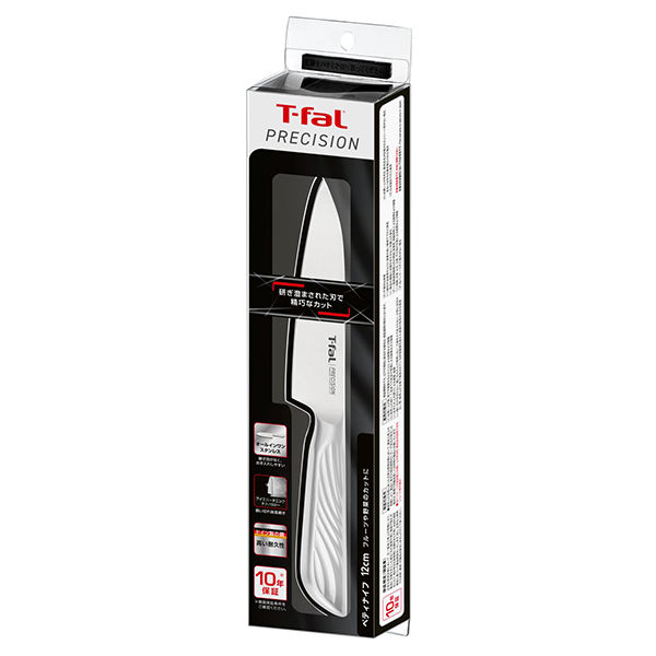 T-fal（ティファール） ペティ ナイフ 12cm シルバー プレシジョン K27709 1セット（3個） - アスクル