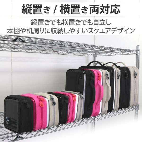 エレコム（ELECOM） CD/DVDファスナーケース セミハード 52枚入 CCD