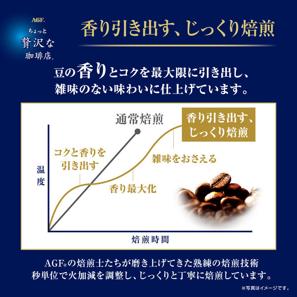 コーヒー豆】味の素AGF ちょっと贅沢な珈琲店 スペシャル・ブレンド 1セット（250g×3袋） - アスクル