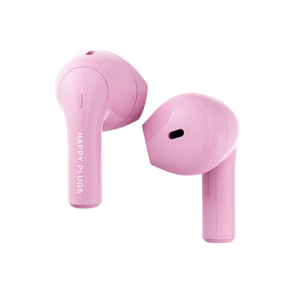 happy plugs 完全ワイヤレスイヤホン ピンク JOY-PINK1722 1個（直送品