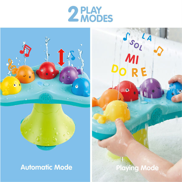 Hape くじらたちの噴水パーティー 水遊び E0218 1個 - アスクル