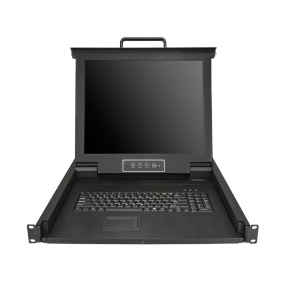 KVMコンソール ラックマウント型 1U VGA RKCONS1701 1個 Startech.com - アスクル