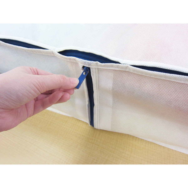 収納袋 M 幅70×奥行50×高さ18cm 空間の匠 衣類 衣類収納袋 透明窓付き