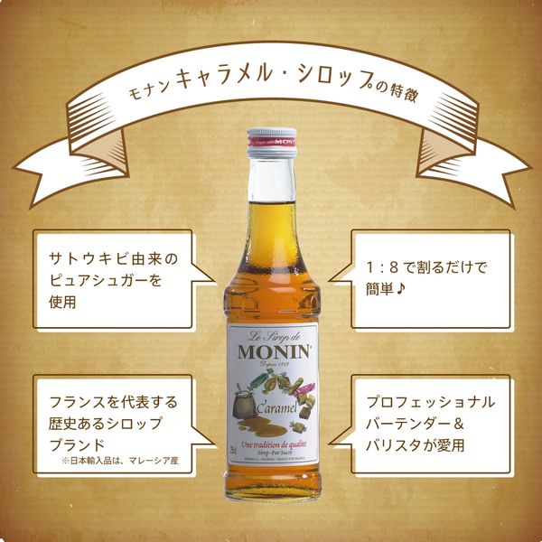 モナン ブルーキュラソウ・シロップ 250ml ×1本 - その他