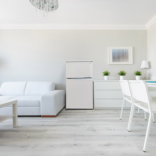 A-Stage 2ドア冷凍/冷蔵庫 90L ホワイト RF02A-90WT 1台（直送品