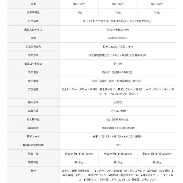 エムケー精工 保冷精米機(クールエース+ミル)20kg容量 PHK エムケー精工 保冷精米機(クールエース+ミル)20kg容量 PHK
