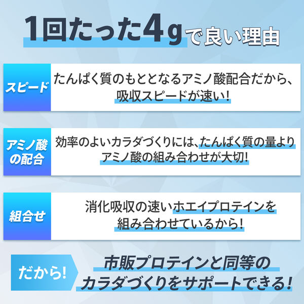 アミノバイタル アミノプロテイン カシス味 1セット（60本入×3箱