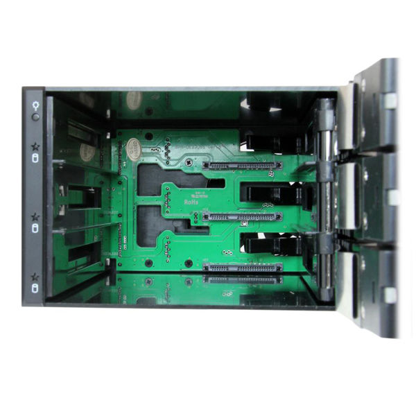 3x 3.5インチ SAS/SATA HDD対応ラック HSB3SATSASBA 1個 StarTech.com（直送品） - アスクル