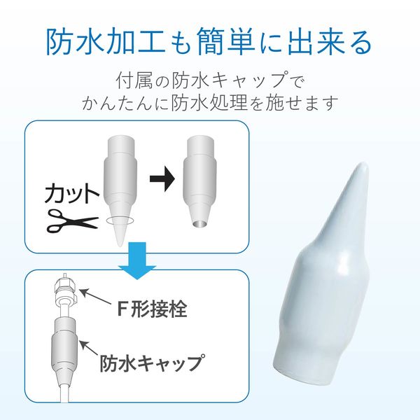 DXアンテナ 家庭用 UHFブースター （F形接栓形） U20L3C 1個