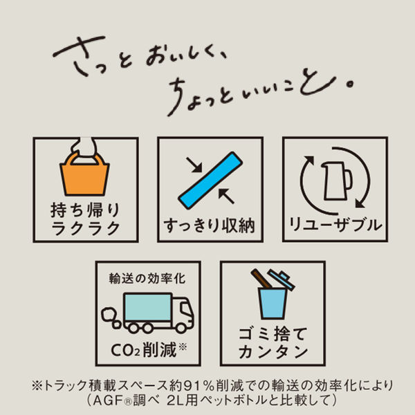 味の素AGF ブレンディ ザリットル 水分補給応援 1箱（6本入）