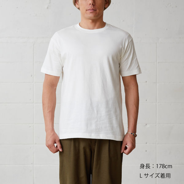 TRUSS オーガニックコットンTシャツ サイズM 5.3oz ダスティ TRUSS オーガニックコットンTシャツ サイズM 5.3oz ダスティ