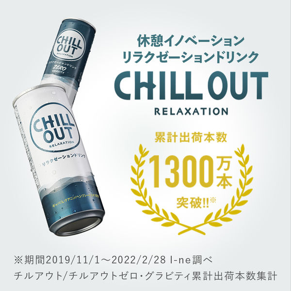 コカ・コーラ CHILL OUT リラクゼーションドリンク ゼログラビティ30本