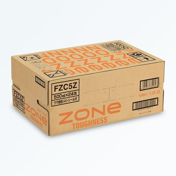 サントリー ZONe（ゾーン）TOUGHNESS Ver.1.0.0. A柄ウマ娘コラボ 500ml 1セット（48缶）