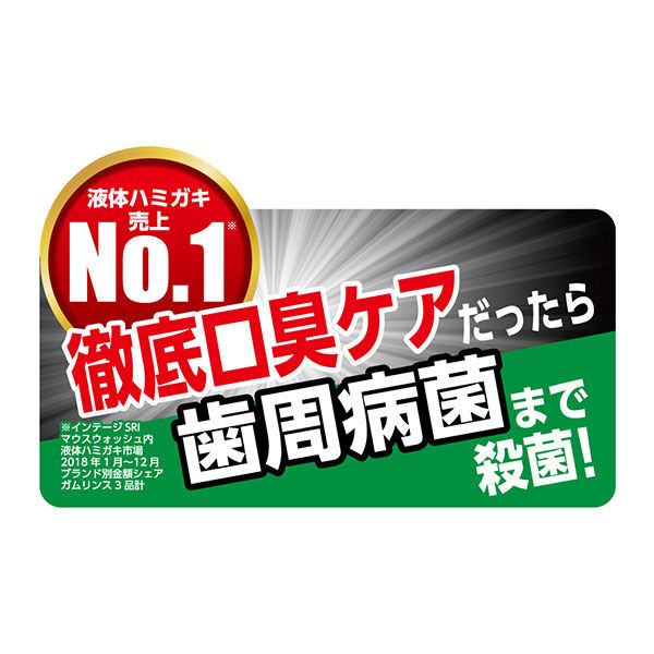 ガム デンタルリンス ノンアルコールタイプ 500mL サンスター GUM