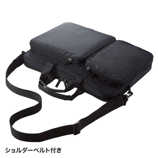 サンワサプライ 衝撃吸収PCケース（15.6型ワイド） BAG-P22BK 1